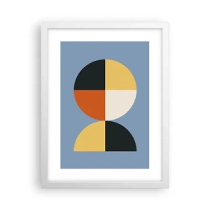 Poszter fekete keretben - Nézd és számolj - 30x40 cm