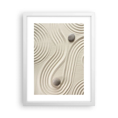 Poszter fekete keretben - A meleg érintése - 30x40 cm