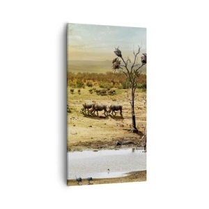 Vászonkép - „Z Edenu zaś wypływała rzeka…" - 55x100 cm