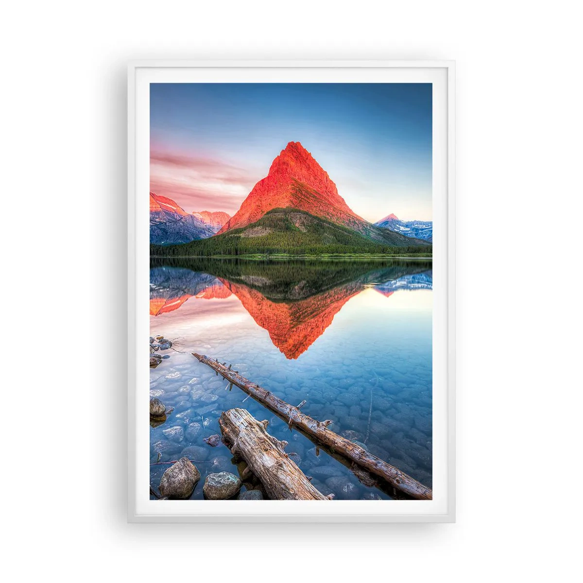 Poszter fekete keretben - Forróság és hideg - 70x100 cm