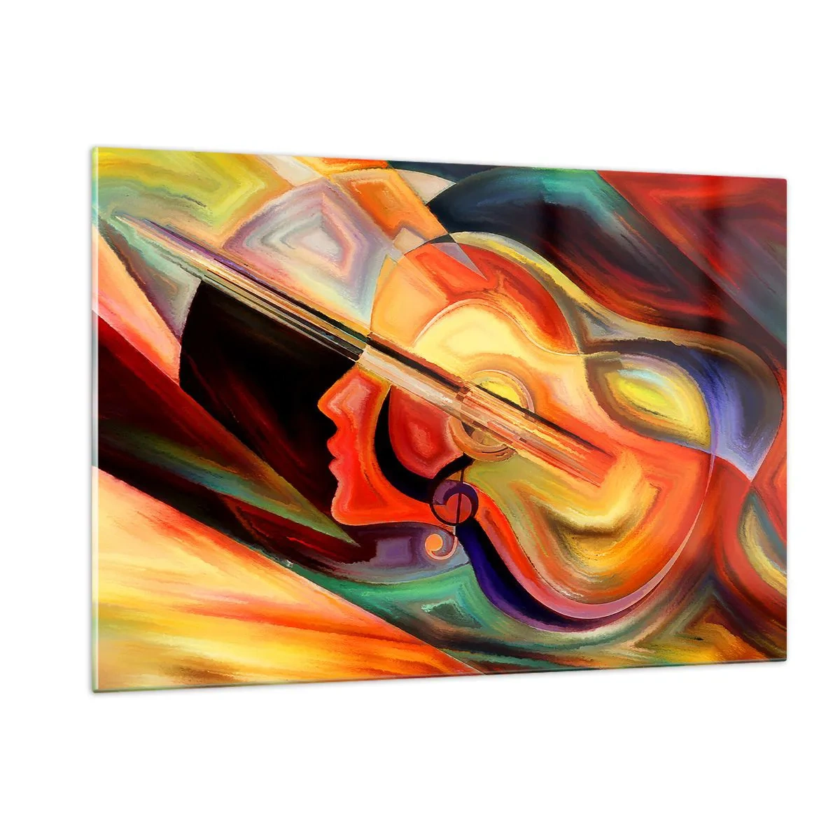 Üveg kép - Minden stimmel - 120x80 cm