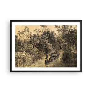 Poszter fehér keretben - Expedíció a forráshoz - 70x50 cm