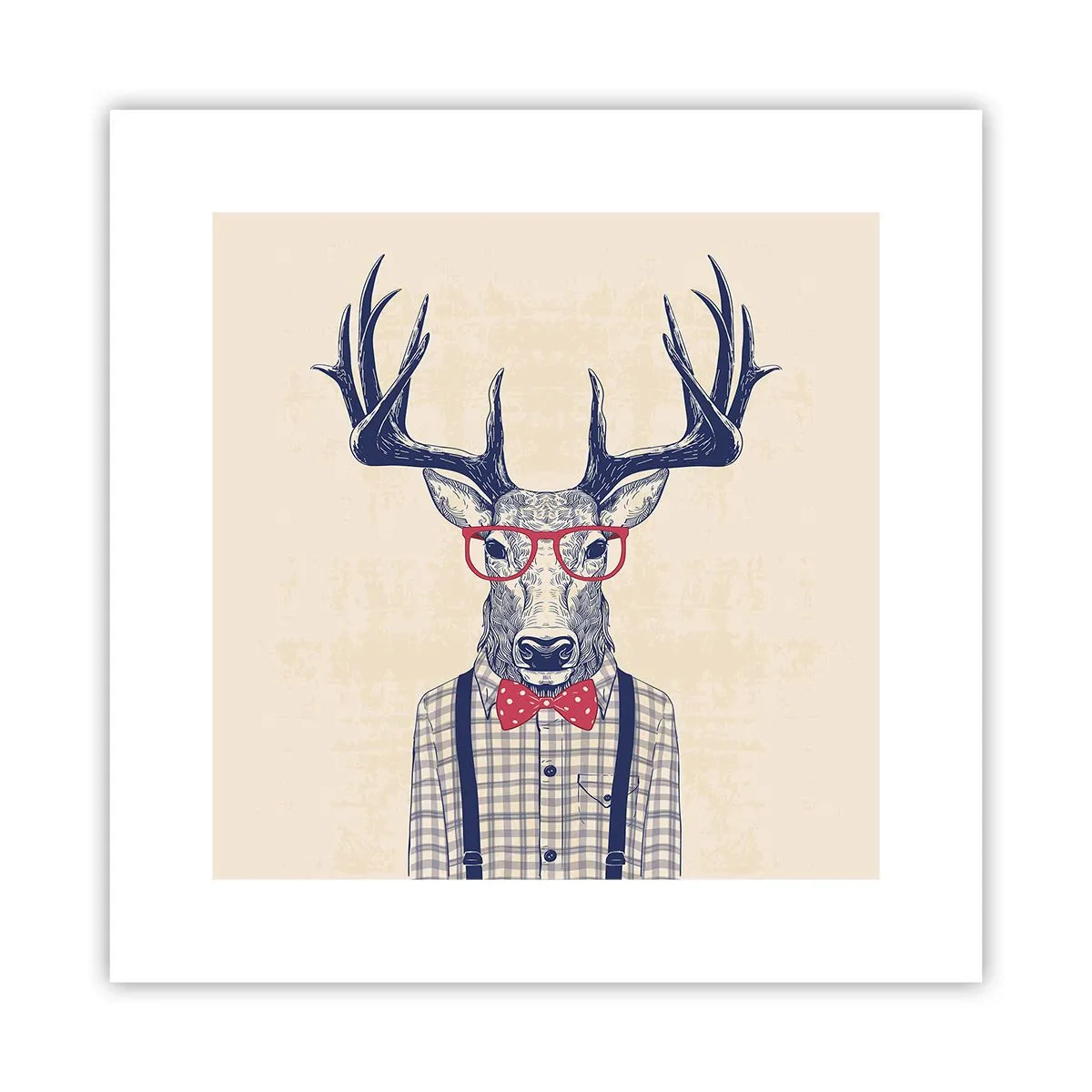 Poszter - Mókás extravagancia - 30x30 cm