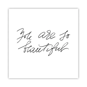 Poszter - Tényleg, hidd el... - 30x30 cm