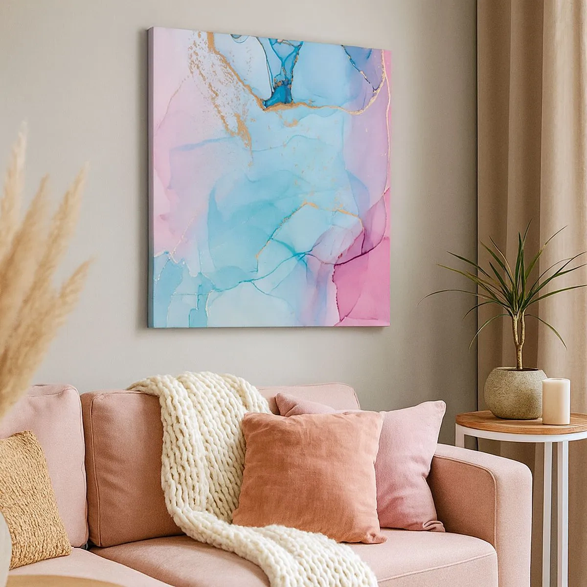 Vászonkép - Találkozás és átjutás - 30x30 cm