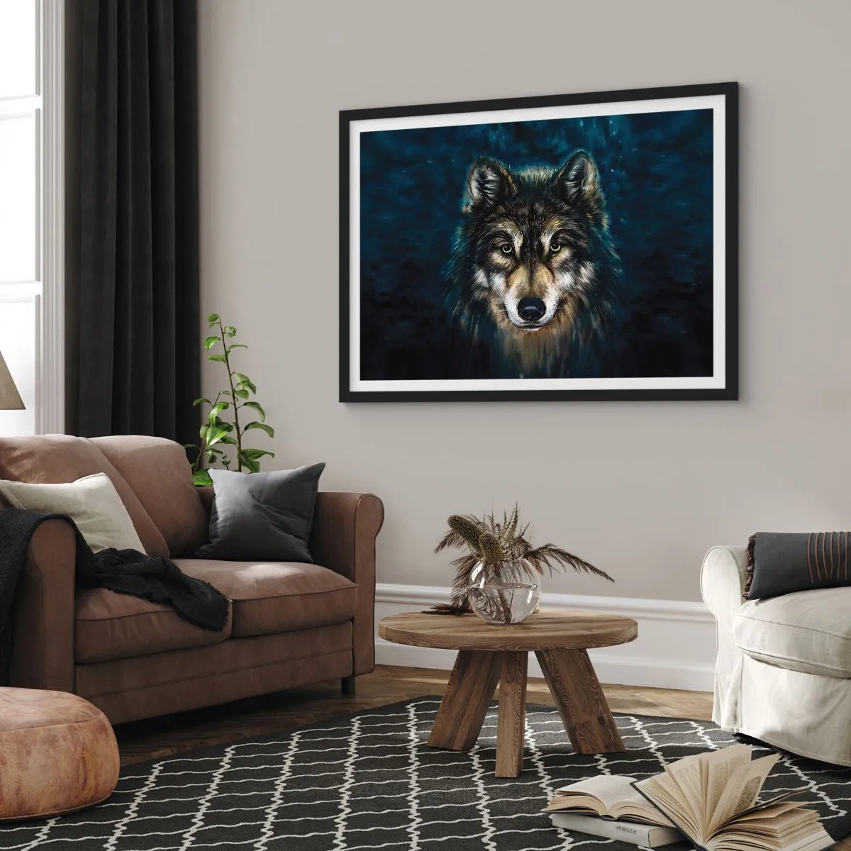 Poszter fehér keretben - Alfa? És az omega - 70x50 cm