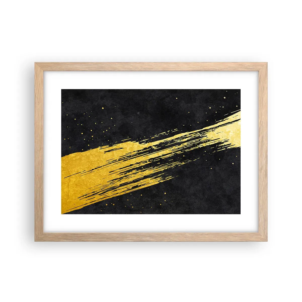 Poszter világos tölgy keretben - Ugrás a hipertérbe - 40x30 cm