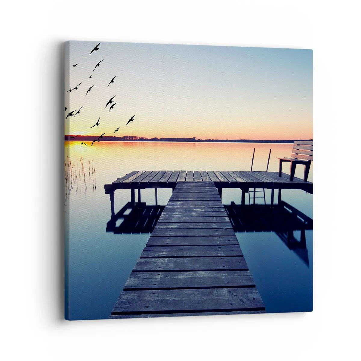 Vászonkép - Jó nap volt - 40x40 cm