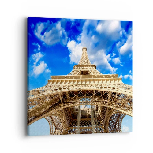 Vászonkép - Az ég és a felhők felé nyúlva - 40x40 cm