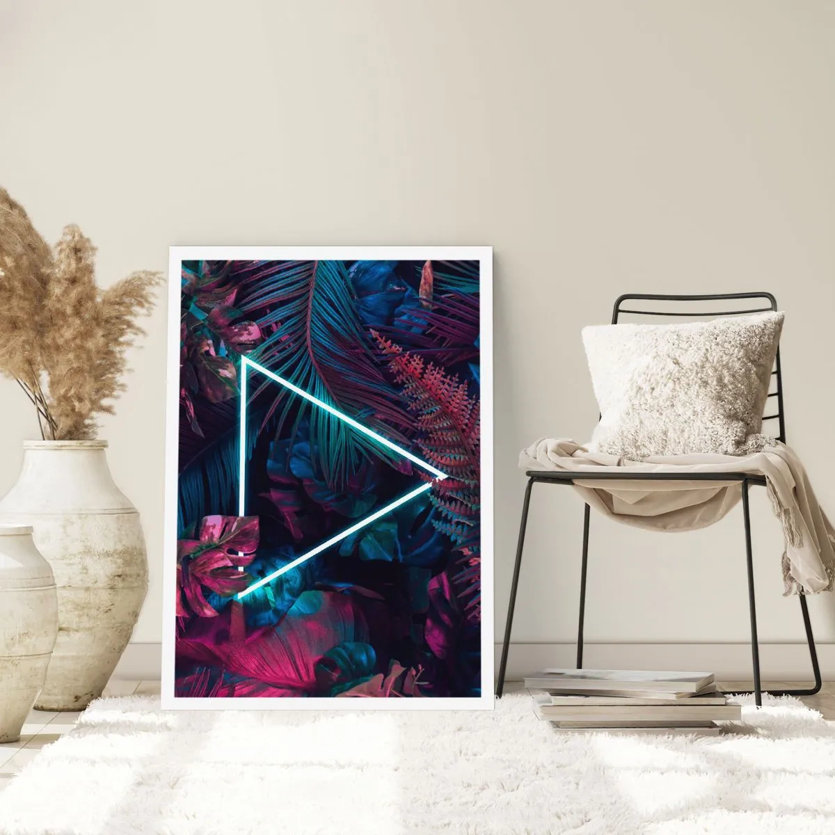 Poszter - Disco stílusú kert - 30x40 cm