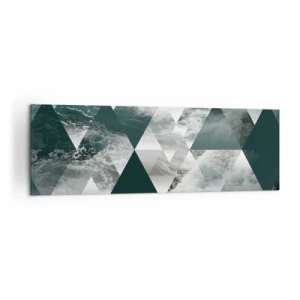 Vászonkép - Kristály perspektíva - 160x50 cm