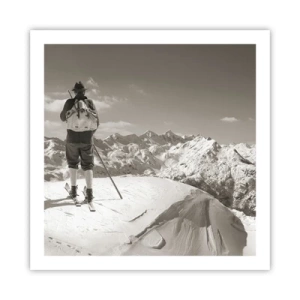 Poszter - És a hegyek ugyanazok - 60x60 cm