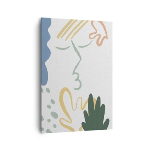 Vászonkép - Egy virágcsók - 70x100 cm