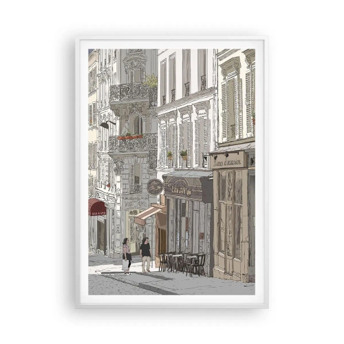 Poszter fekete keretben - Városi örömök - 70x100 cm