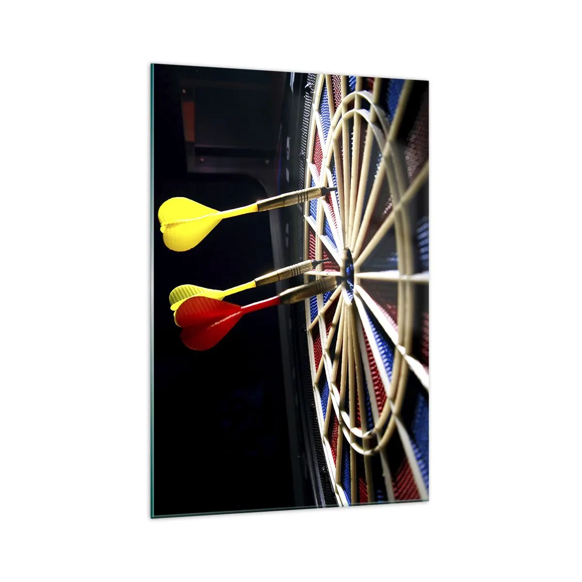 Üveg kép - Pont a lényeg - 70x100 cm