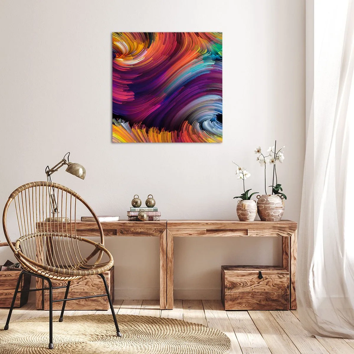 Vászonkép - Egy új világ kezdete - 60x60 cm