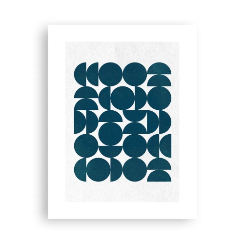 Poszter - Körök és félkörök - 30x40 cm