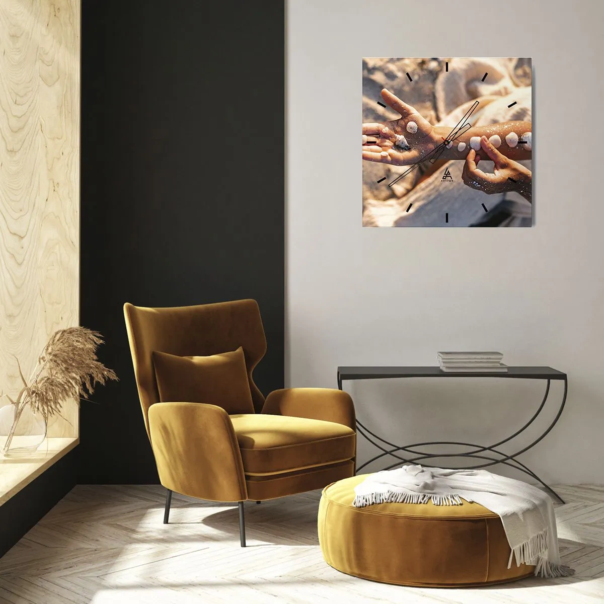 Falióra, Óra - Szépség egy karnyújtásnyira - 30x30 cm