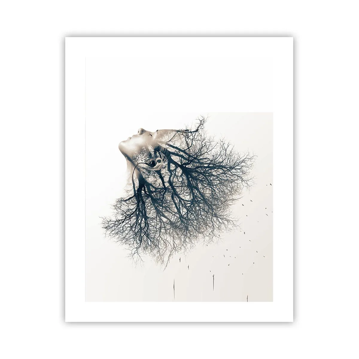 Poszter - Hallgatva a fa suttogását - 40x50 cm