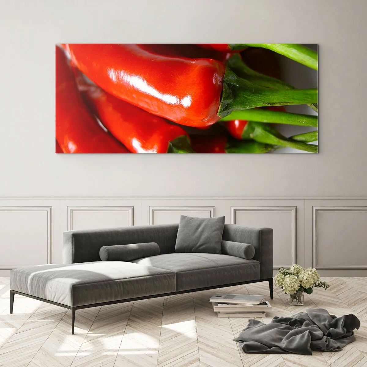 Üveg kép - Lédús, fényes, sima - 100x40 cm