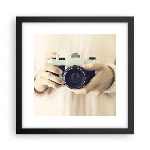 Poszter fehér keretben - Többet látni... - 30x30 cm