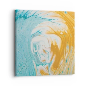 Vászonkép - Pasztell örvény - 30x30 cm