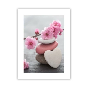 Poszter - Boldogság a cseresznyevirággal - 30x40 cm