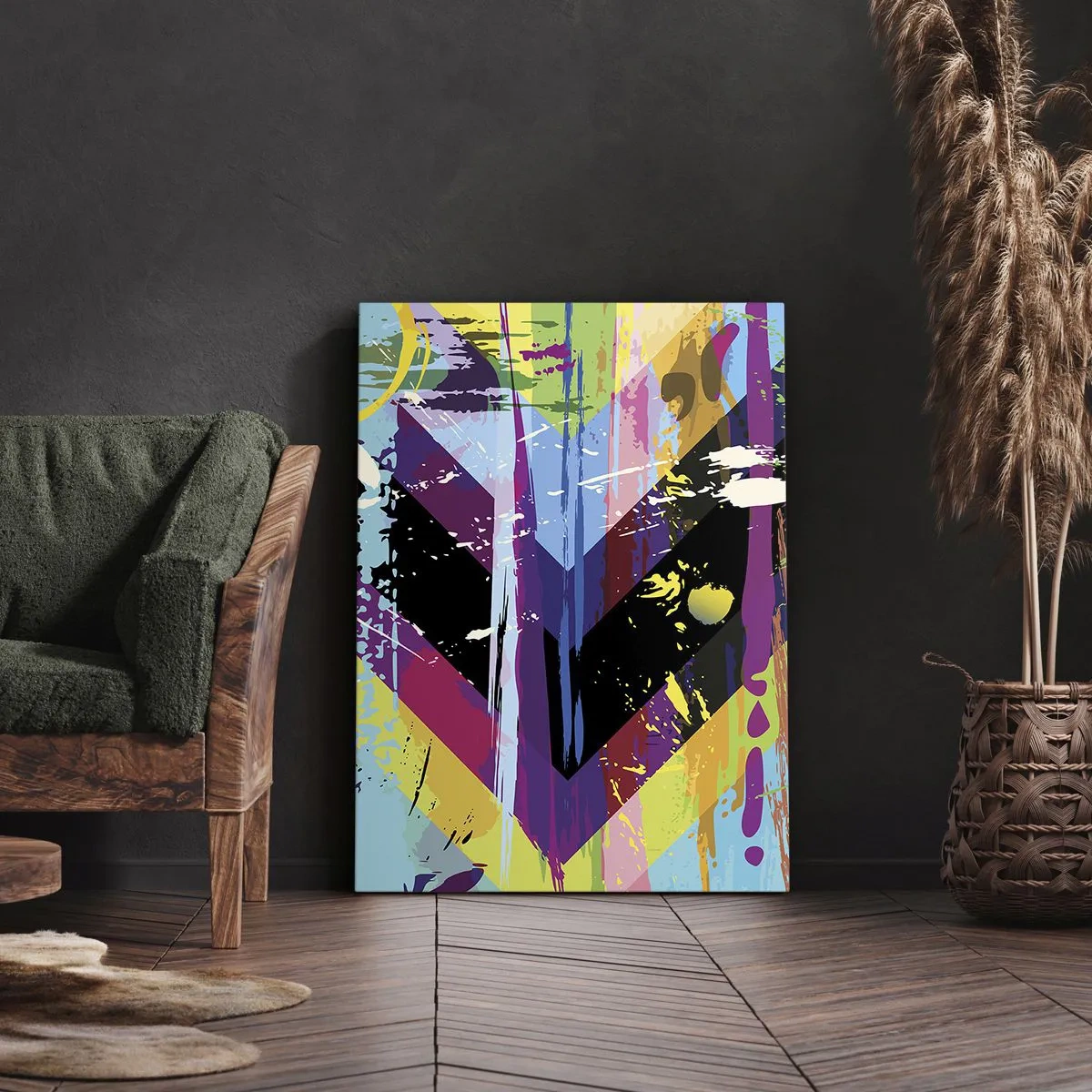 Vászonkép - Fentről lefelé - 45x80 cm