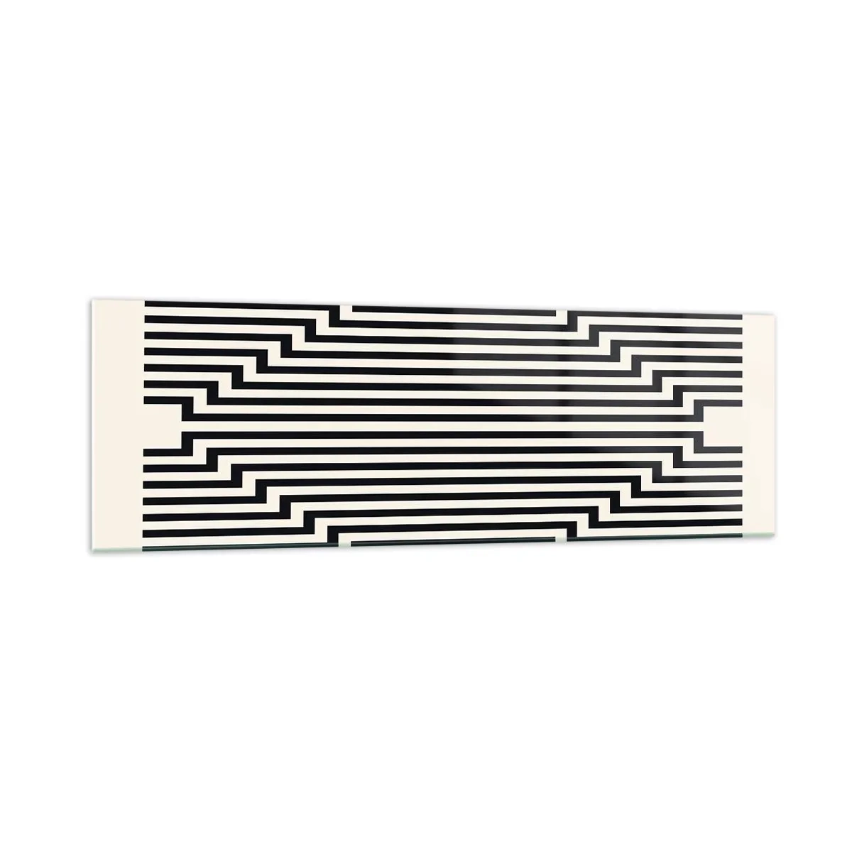 Üveg kép - Geometrikus illúzió - 160x50 cm