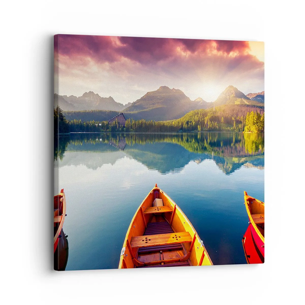 Vászonkép - Semmi a természet ellen - 30x30 cm