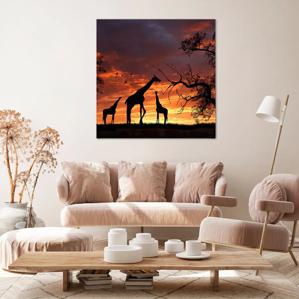 Vászonkép - Egy kis vacsora szeretteivel - 70x70 cm