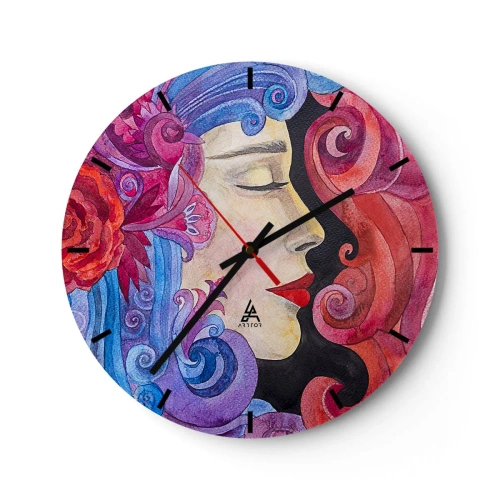 Falióra, Óra - A szecesszió még mindig él - 40x40 cm