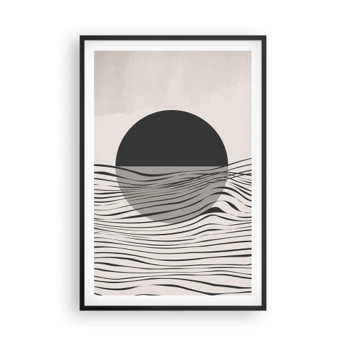 Poszter fehér keretben - A feles kompozíciója - 61x91 cm