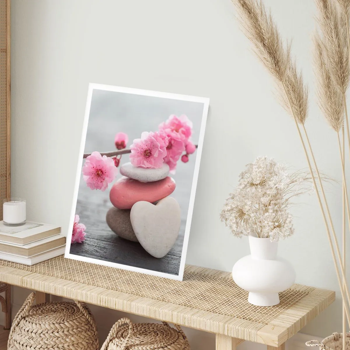 Poszter - Boldogság a cseresznyevirággal - 70x100 cm