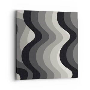 Vászonkép - Hullám a hullám után - 40x40 cm