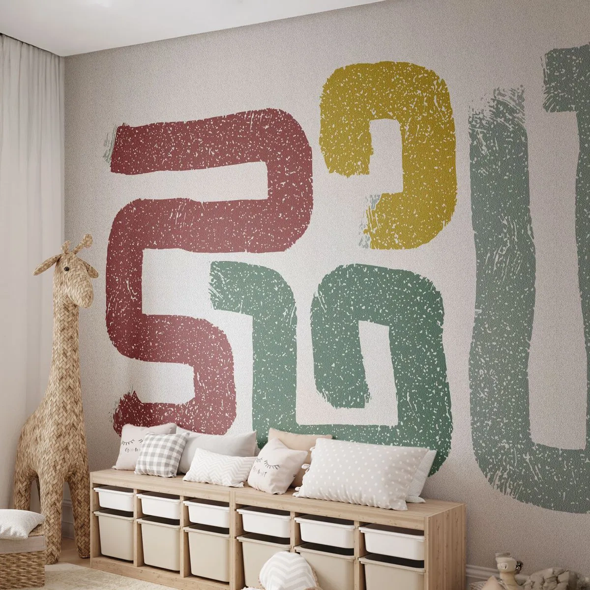 Fotótapéta Premium Canvas - Egy ismeretlen nyelven - Darab, Minimalizmus, Körbegurulni - 500x350 cm