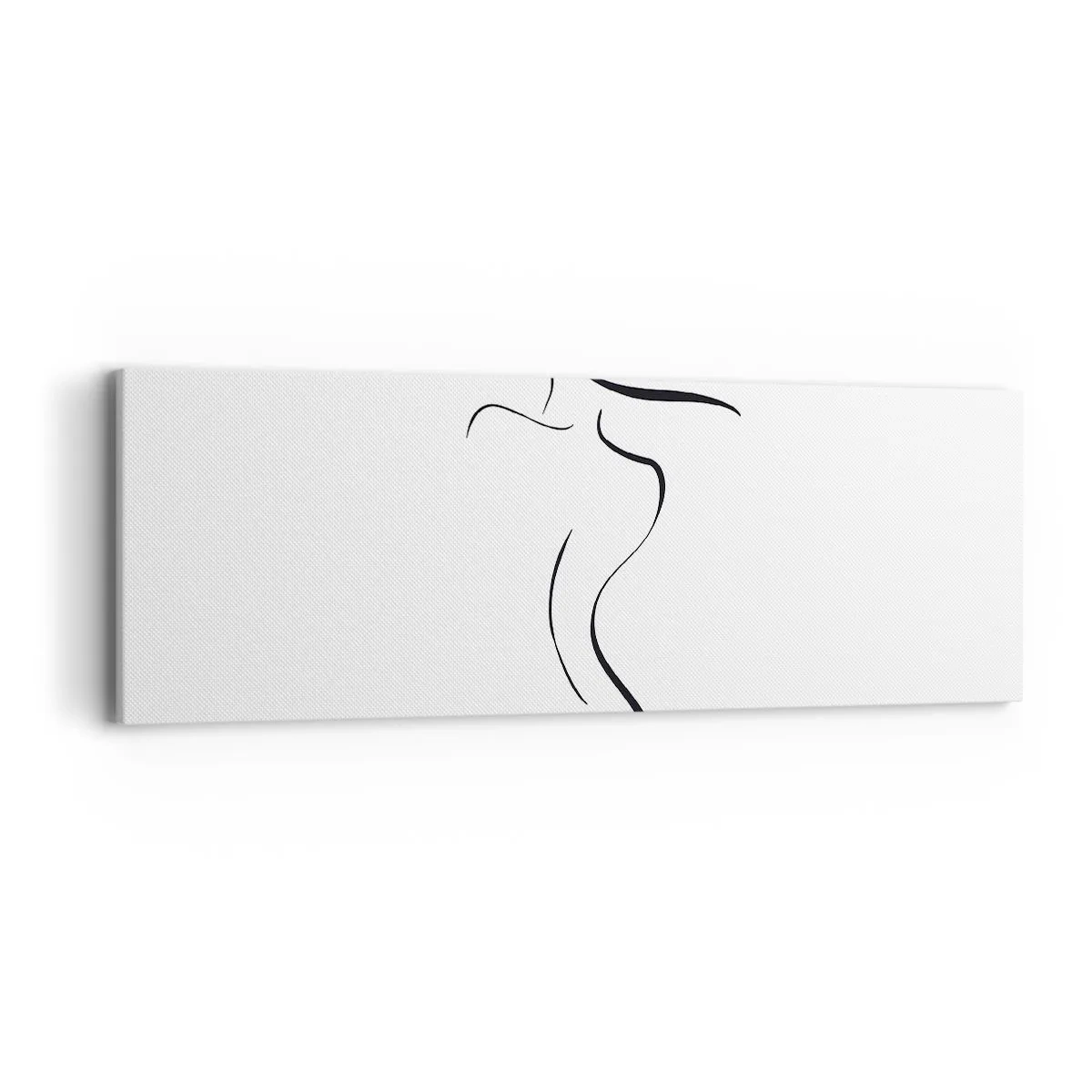 Vászonkép - Megfoghatatlan, mint egy hullám - 90x30 cm