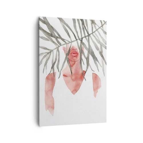 Vászonkép - A trópusok hölgye - 70x100 cm