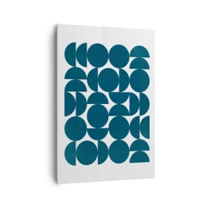 Vászonkép - Körök és félkörök - 70x100 cm