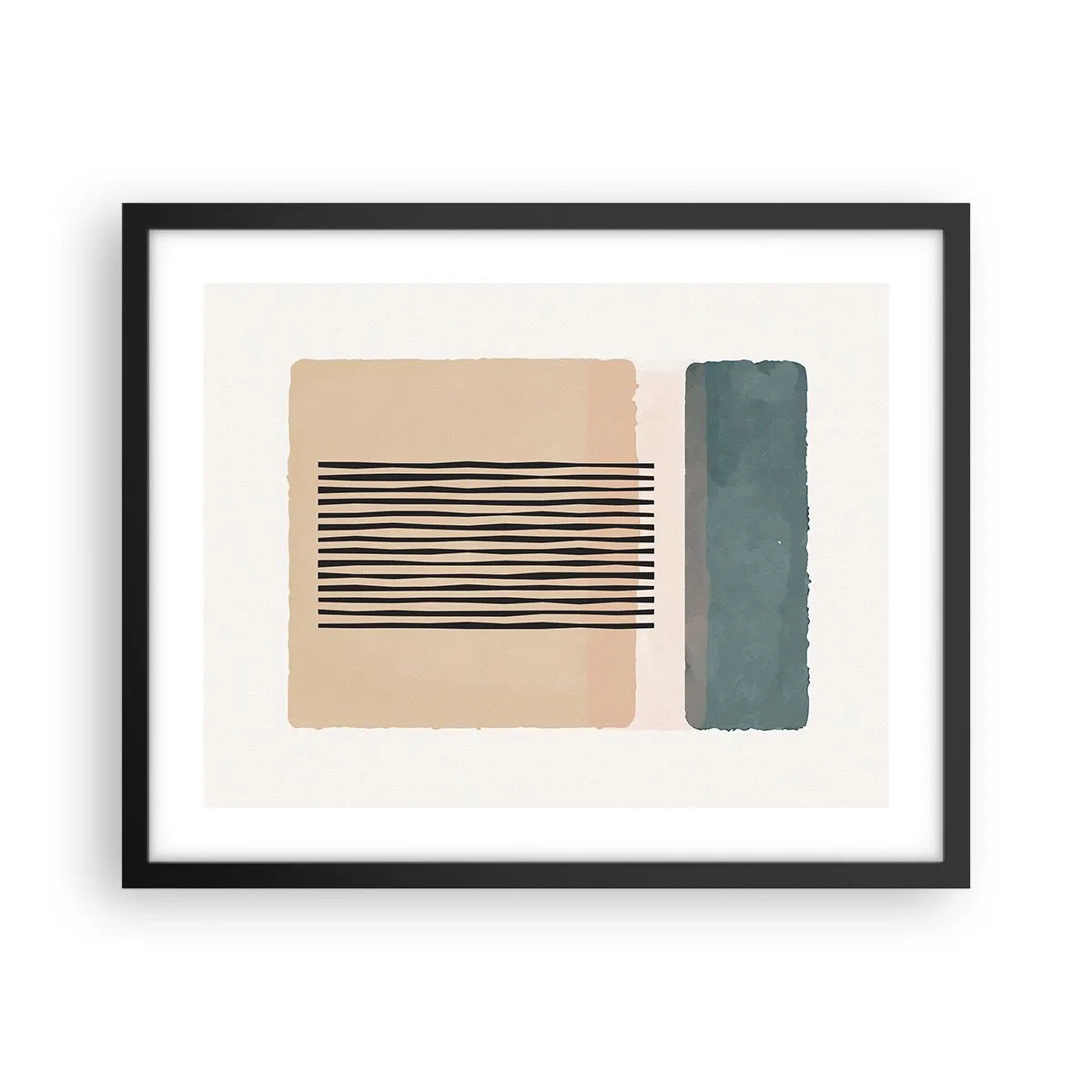 Poszter fehér keretben - Minden rendben - 50x40 cm