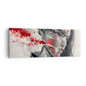 Vászonkép - Az abszurditás füstjében - 140x50 cm