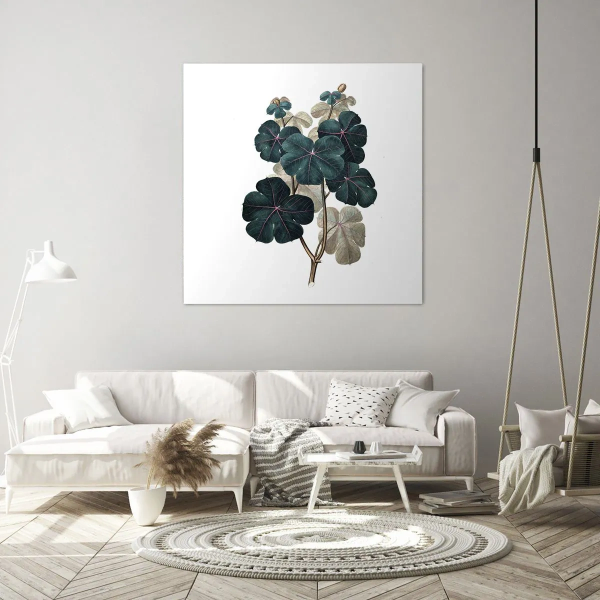 Vászonkép - Egy régi herbáriumból - 40x40 cm