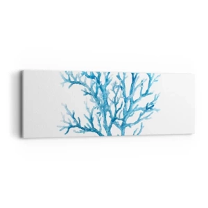 Vászonkép - Tengeri filigrán - 90x30 cm