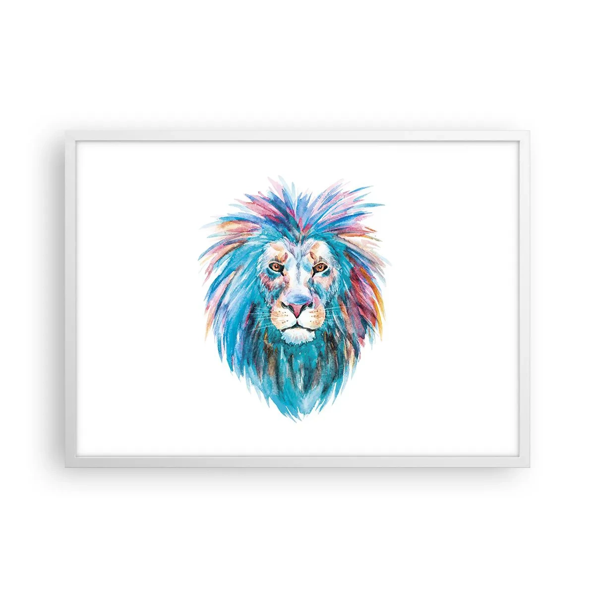 Poszter fekete keretben - Felvillanyozó aura - 70x50 cm