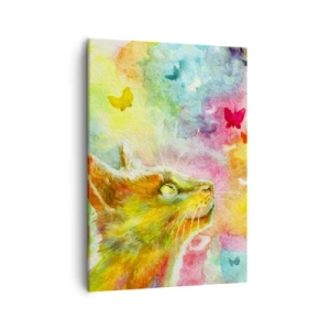 Vászonkép - Baju-baju a macskaparadicsomban - 50x70 cm