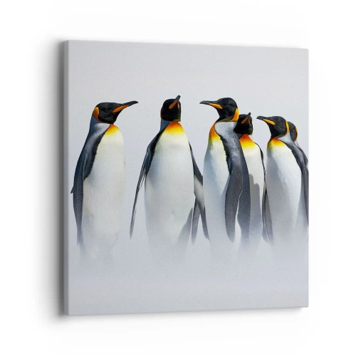 Vászonkép - Találkozás éjszakai ruhában - 40x40 cm