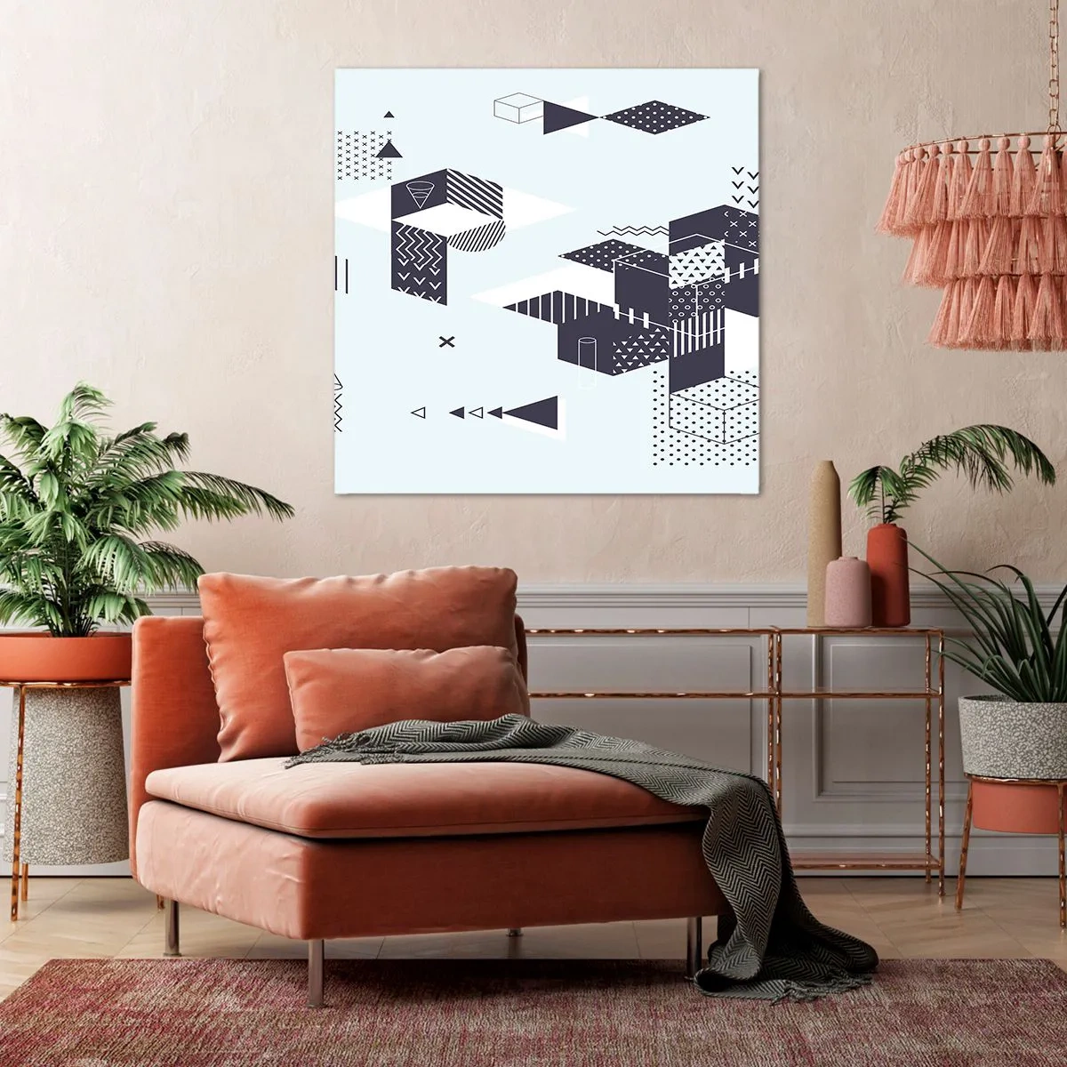 Vászonkép - Lélekben a matematika - 30x30 cm