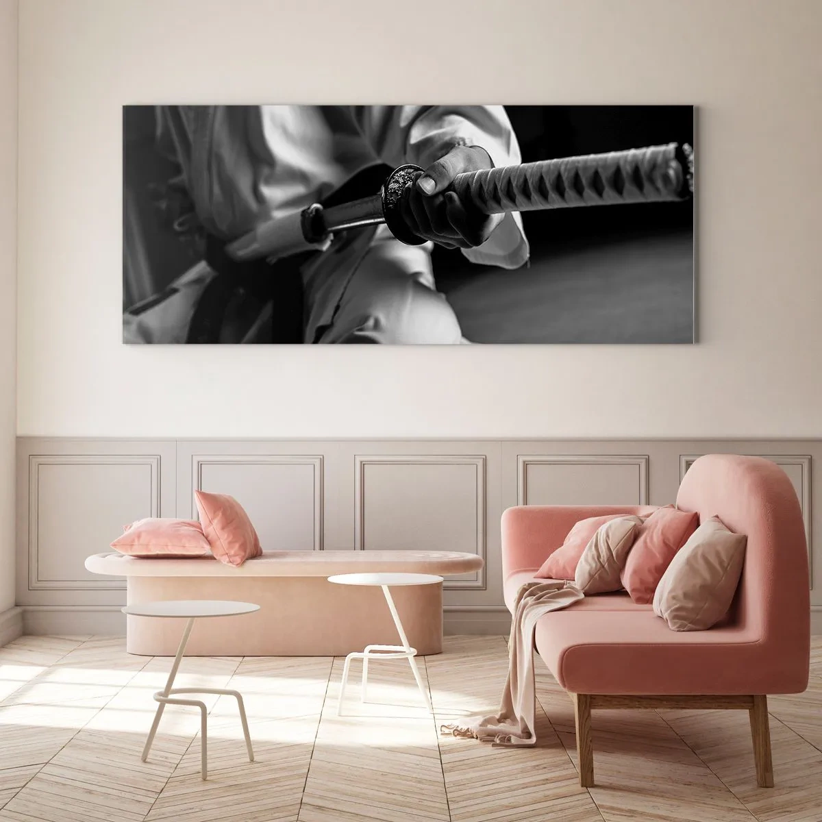 Üveg kép - Harcos lelke - 140x50 cm