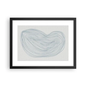 Poszter fehér keretben - Egy csepp mosolya - 40x30 cm