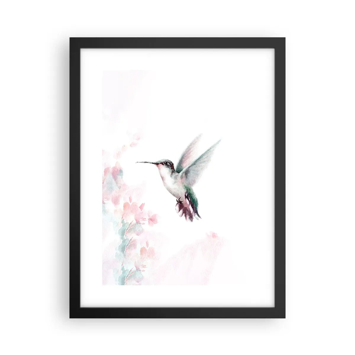 Poszter fehér keretben - Reptében lefagyva - 30x40 cm